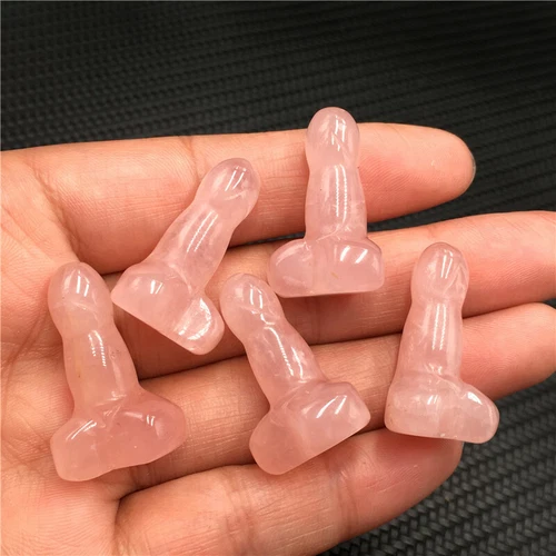 Wholesale Natural mix mini Penis Carved quartz Crystal Massager Wand Healing - Picture 99 of 296