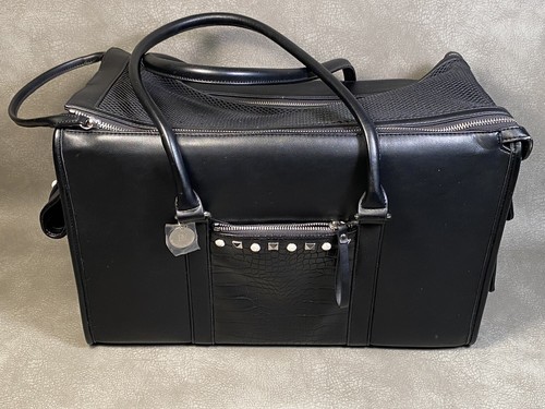Luxury Leather Pet Carrier BV BonVivant Sashi