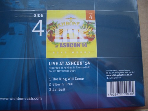 WISHBONE ASH - ROADWORKS - JUNCTIONS - VINYL LP - RSD 2018 RECORD STORE DAY - Picture 6 of 6