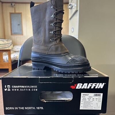 Women's Baffin Nunavut Winter Boots, Size 10 (Size can run smaller