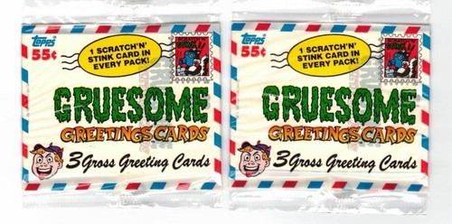 Gruesome Greeting Cards Trading Card Pack(2 packs) - Picture 1 of 1