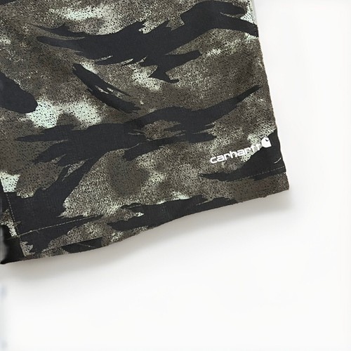 Boys M 10-12 Carhartt Force Camo Shorts Pockets Rip Stop - Picture 2 of 5