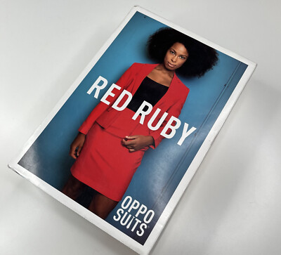 opposuits NWT red ruby women s size 12 skirt blazer set T6