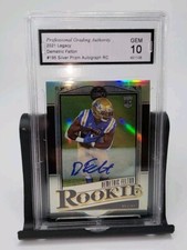Demetric Felton 2021 Football Legacy Rookies Card PGA 10 GEM • #195 Autographed