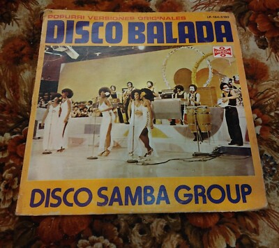 DISCO SAMBA GROUP ''DISCO  BALADA'' TROPICAL ROMANTICAS CUMBIAS RARE LP VG