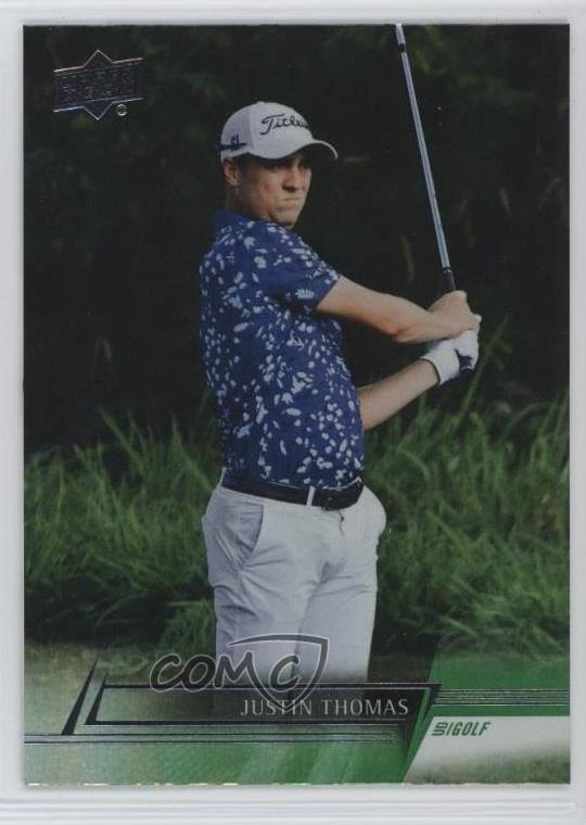 2024 Upper Deck Silver Foil Justin Thomas #17