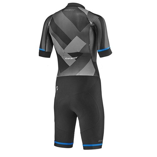 Men's Cycling Jersey Bodysuit Road Bike Short Sleeve Gel Jumpsuit Triathlon - Picture 25 of 58