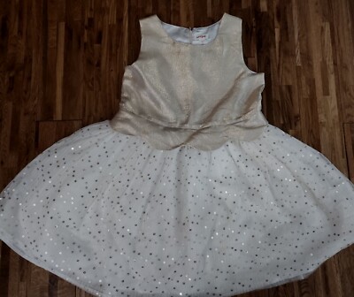 Gorgeous Cat and Jack Gold Metallic Sparkle Girls Dress NWOT Size 10/12 | eBay Gorgeous Cat and Jack Gold Metallic Sparkle Girls Dress NWOT Size 10/12 | eBay
