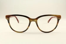 Authentic Jono Hennessy 8329 C611 Brown Burgundy 51mm Frames Glasses RX-able