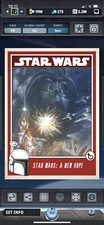 Topps Star Wars Digital Card Trader A New Hope Prime 2 Insert Award