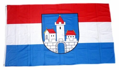 KÖNIGSBANNER Nordfriesland Flagge – 60x90 Cm, Doppelt Gesäumt, Made In Germany, Wetterfest