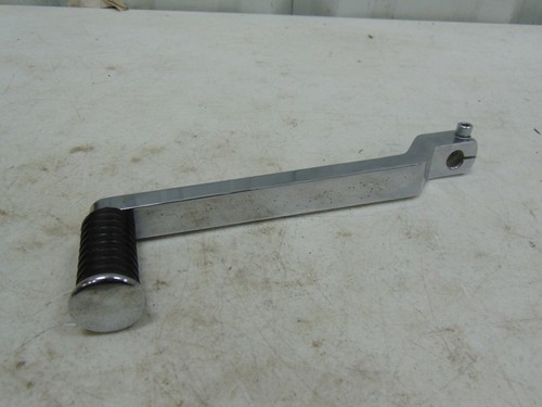 Chrome Billet Shifter Shift Lever W/ Chrome & Rubber Anti-Vibration Peg Harley