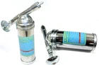 Lot two 3oz Mini Grease Gun Grease Cartridge Capacity Lubricator Grease Guns