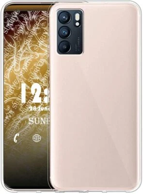 PHONETHRONE COVER CUSTODIA PER OPPO RENO 6 5G TRASPARENTE TPU SLIM MORBIDA ULTRASLIM SOFT