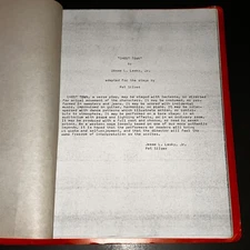 GHOST TOWN ~ Rare Jesse Lasky, Jr. / Pat Silver Play / Vintage Xerox with Notes!