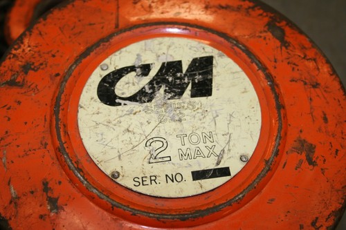 CM Series 622 2 Ton Manual Chain Hoist - Picture 7 of 11