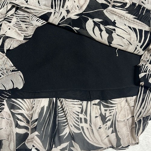 Vintage Paradise NY Dark Tropical Floral Maxi Dress Size M Sequin Embellished - Picture 3 of 7