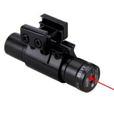 2PCS 802 Red Light Manual Self-Locking Infrared Laser Sight Mini Red Dot Sight