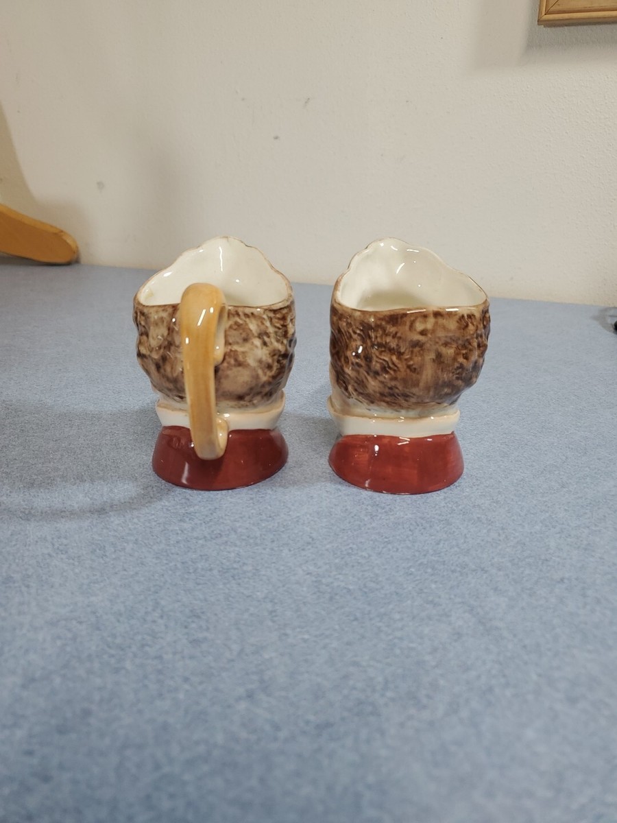 Beswick Ware Pottery England TWO BUST Pecksniff 1117 & 1129 Jug