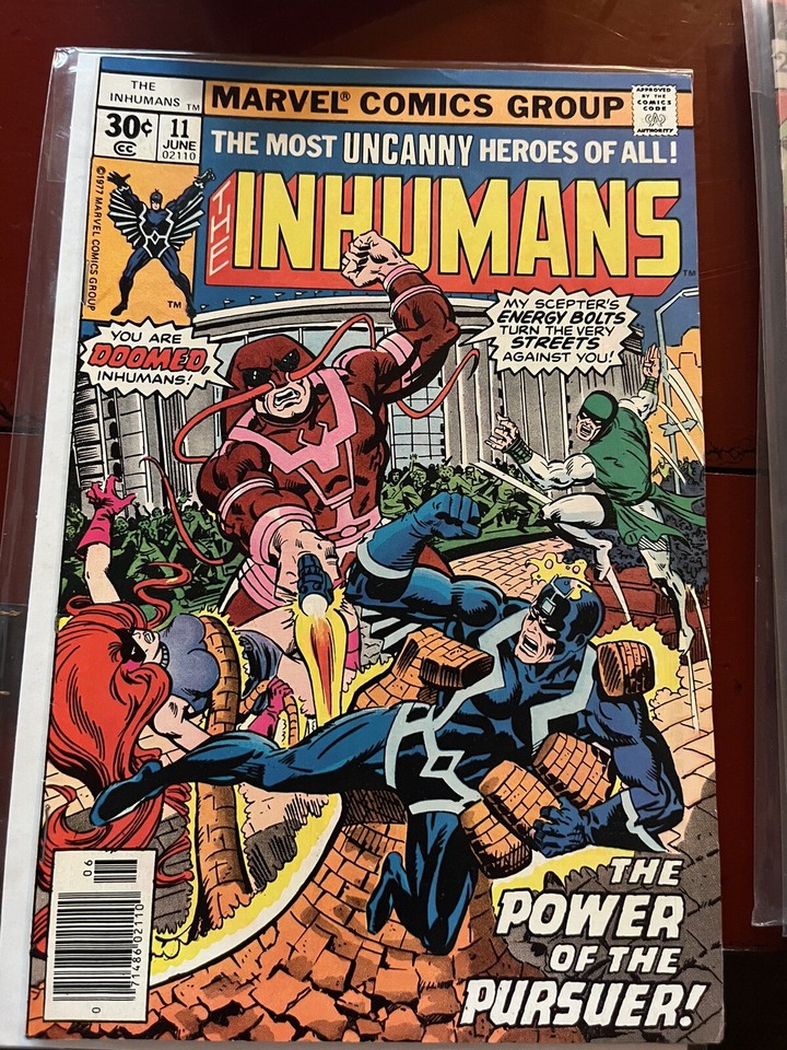 Marvel Comics From the 1970's, Dr. Doom, Luke Cage; Ka-Zar; Inhumans ...