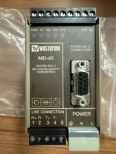 1P westermo MD-45 3157-0101 V24/RS-232-CRS-422/RS-485/V/11 CONVERTER