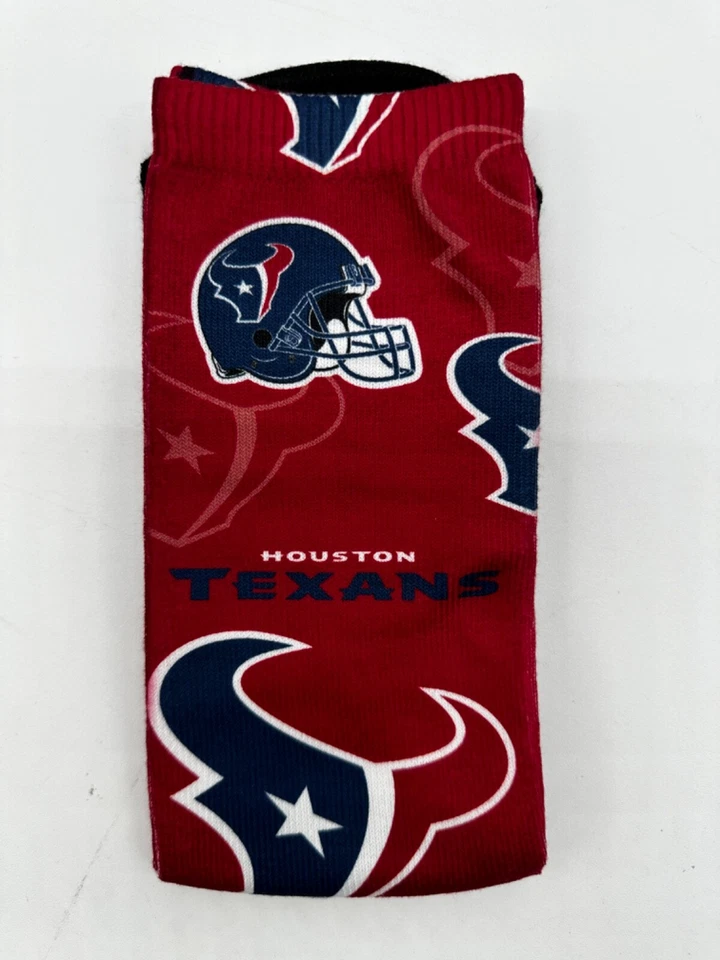 NEW ONE PAIR MENS "FOR BARE FEET" CREW SOCKS ALL 32 FOOTBALL TEAMS 10-13 - Image 4 of 4