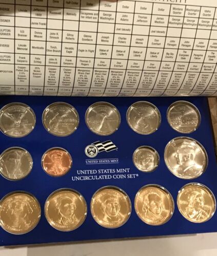 2007 US Mint Uncirculated Set with Box P & D (28 coins) - Picture 2 of 3