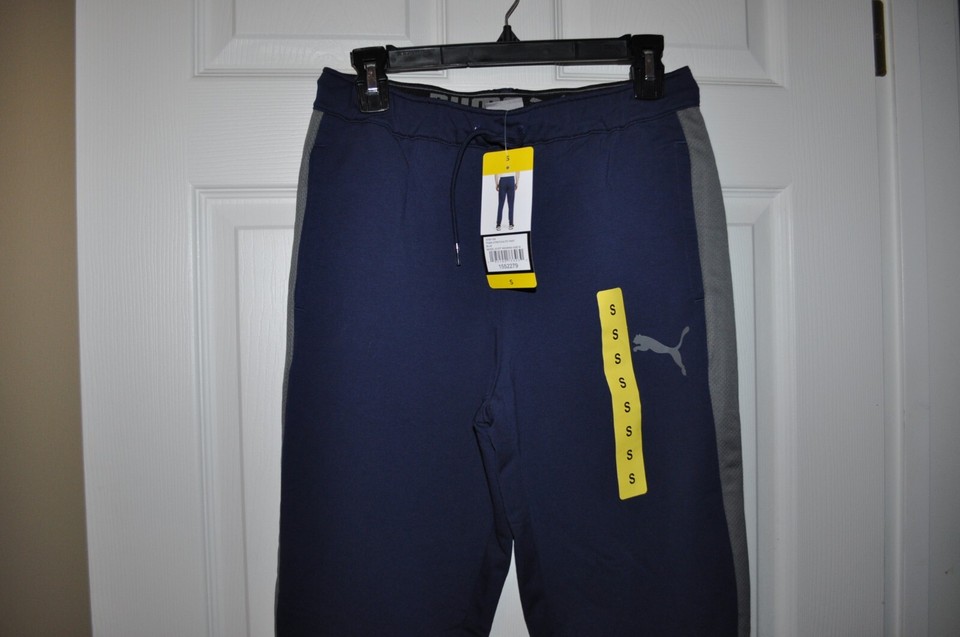 PUMA Men's Stretchlite Pants with Dual Side Seam Pockets Size Small