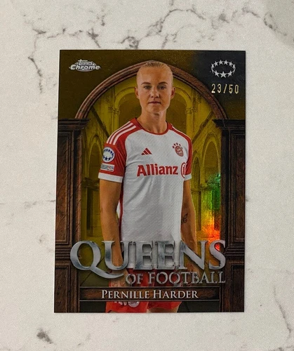 Topps Chrome UEFA Women’s Champions League 2023/24 Queens /50 Pernille Harder