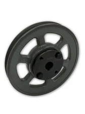 CAST IRON ELECTRIC MOTOR PULLEY SHEAVE 6.25", 1 SINGLE GROOVE FOR 3L 4L A BELTS