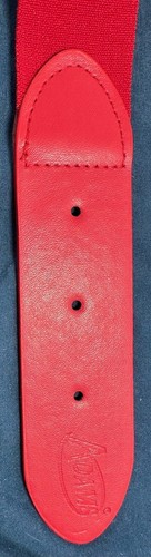 Adams USA Elastic Baseball Softball Belt 1.5” Wide Red 18-40” NOS (G) - Picture 3 of 4