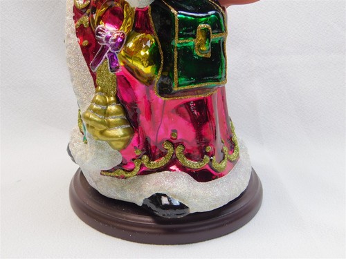 Thomas Pacconi Classics Christmas Hand Blown Glass Santa Claus 14" & Kids MIB - Picture 8 of 23
