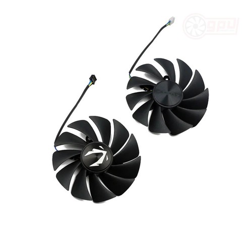 ZOTAC RTX 3050 / 3060 / Ti OC Twin Edge GPU Fan Set Replacement Graphics Card - Picture 6 of 12