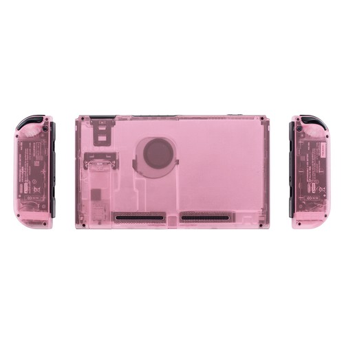 Cherry Pink Console Back Plate Controller Housing Shell Set for Nintendo Switch - Picture 9 of 12