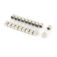 10 Pcs 250V 0.2A 200mA Quick Fast Blow Glass Fuses Tubes 5mm x 20mm