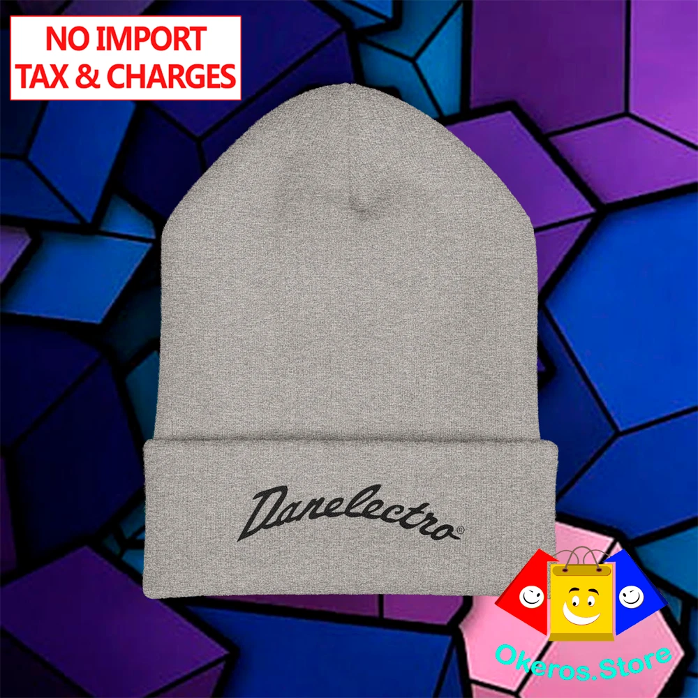 Danelectro Guitars Adult Winter Grey Classic Beanie Hat