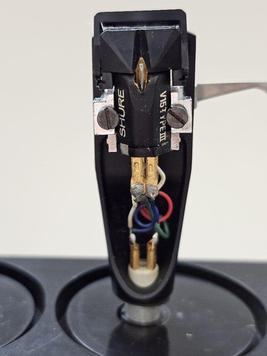 CARTUCCIA SHURE V15 TYPE III MICRO H-303 headshell usata - Foto 24 di 24