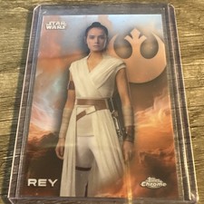 2025 Topps Star Wars Chrome #155 Rey Refractor