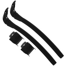 2 Set Durable Roller Skates Strap Adjustable Buckle for Black Skating Shoes