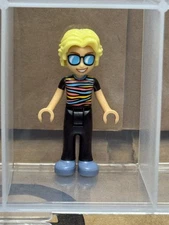 LEGO Minifigure - Friends Alexander - Striped Top - No frnd709 - QTY 1