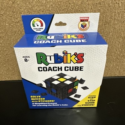 NEW RUBIX S COACH CUBE Learn to Solve 3x3 Cube with Step By Step Guide