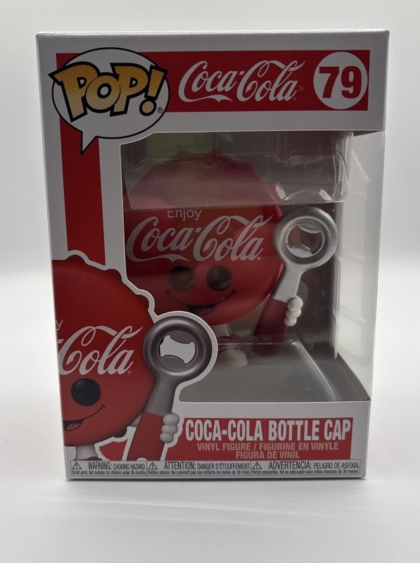 Funko Pop Vinyl Figure Coca Cola Bottle Cap 79 