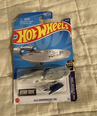 Hot Wheels Star Trek U.S.S. Enterprise NCC-1701 Die-Cast Space Ship