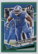 2023 Panini Donruss Press Proof Green Romeo Okwara #104 2xd