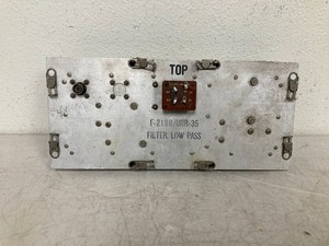 Vintage Military F-218B/URR-35 Low Pass Filter Module Ham Radio Receiver Part
