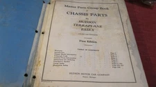 Original 1930-1936 Hudson parts book, 308 pages, a survivor, inside is great!