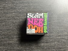 Schylling Swirl Nee Doh The Groovy Glob mini Squeeze Ball Orange Yellow