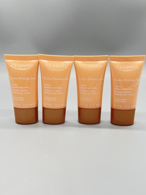 4 Pack - Clarins Extra Firming Jour Wrinkle Control Firming Day Cream - 0.5oz