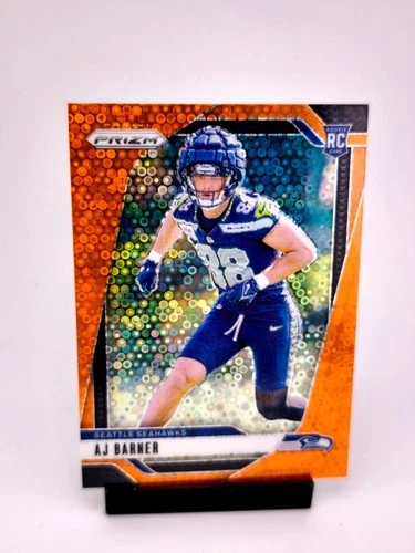 AJ Barner RC DISCO PRIZM 2024 Panini Prizm NFL Seattle Seahawks