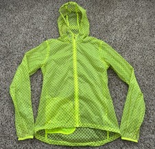 Nike Running Jacket Womens Small Hooded Full Zip Translucent 502492-701